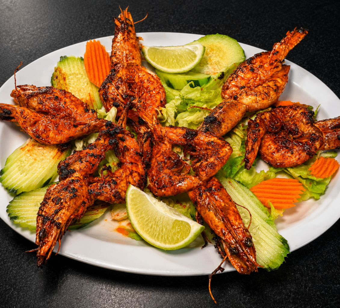 Camarones Asados — Mariscos La Perla