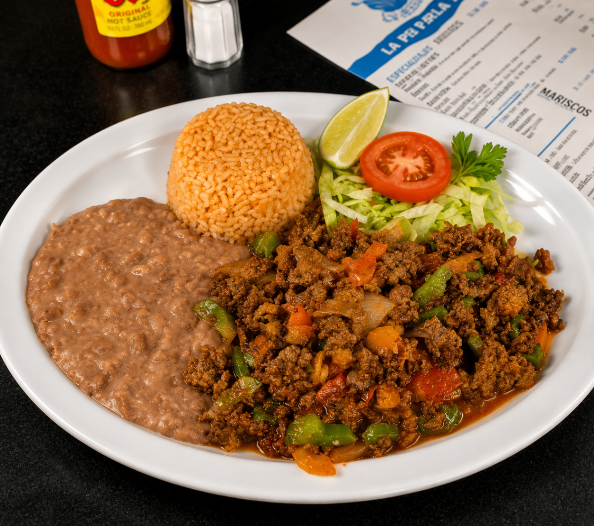 Picadillo a la Mexicana — Mariscos La Perla