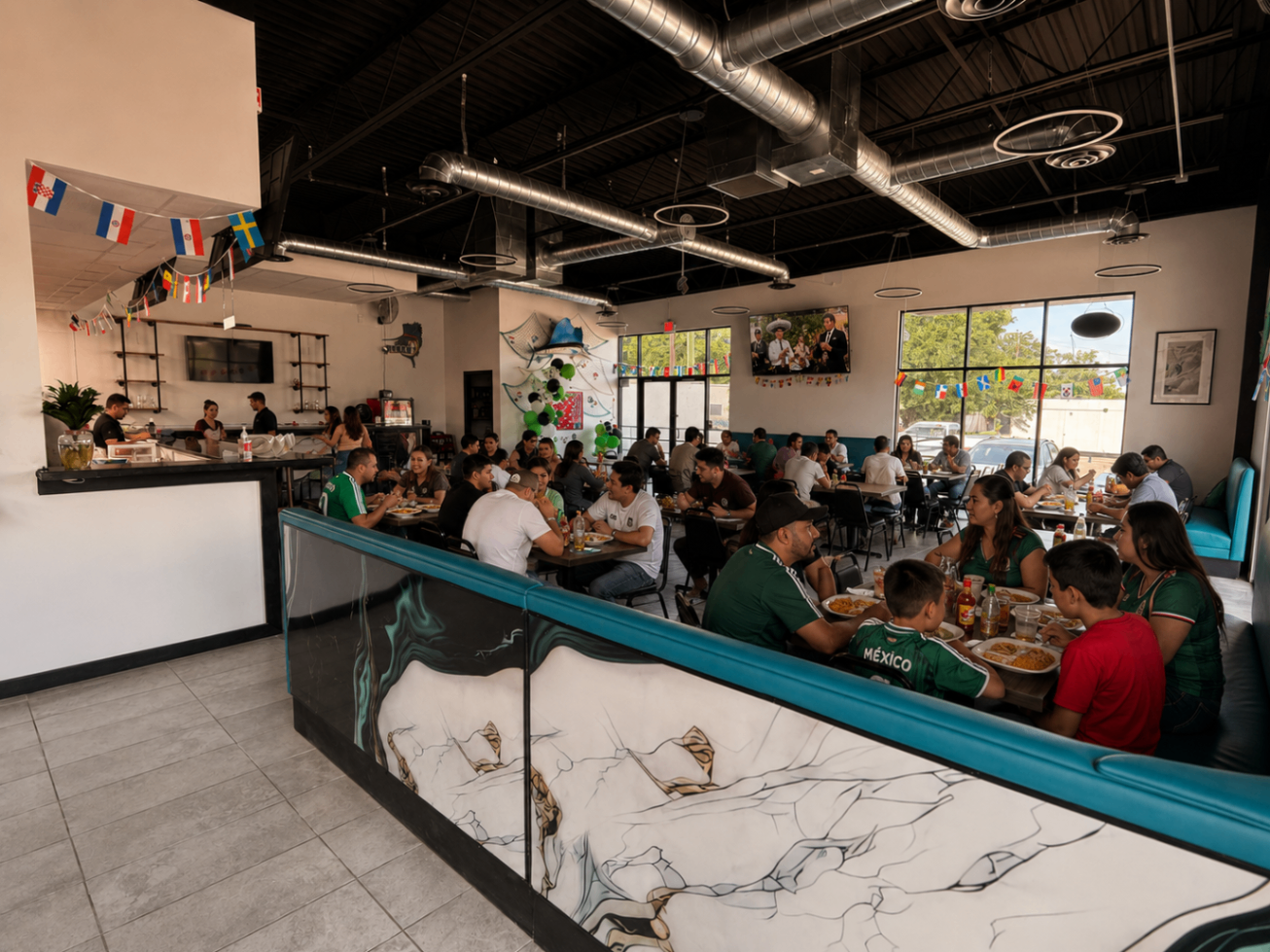 Ambiente familiar — Mariscos La Perla